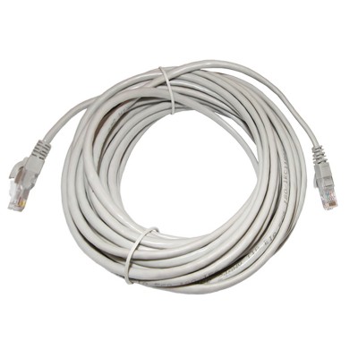 Патч-корд народный U/UTP Cat 5e 4PR 24AWG PVC, литой 10 м, серый Патч-корд народный U/UTP Cat 5e 4PR 24AWG PVC, литой 10 м, серый