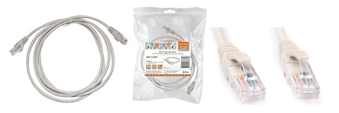 Патч-корд народный U/UTP Cat 5e 4PR 24AWG PVC, литой 3 м, серый Патч-корд народный U/UTP Cat 5e 4PR 24AWG PVC, литой 3 м, серый